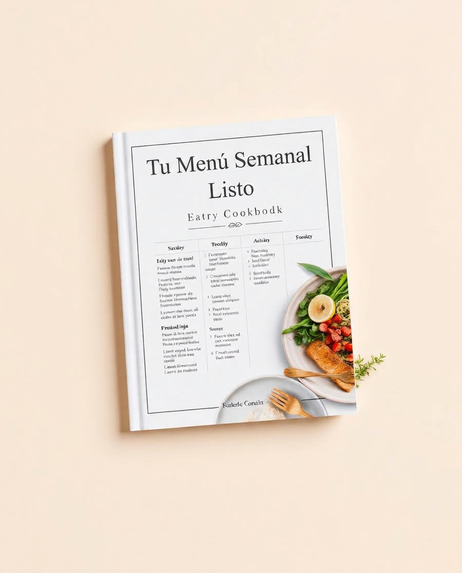 Tu Menú Semanal Listo y Resuelto